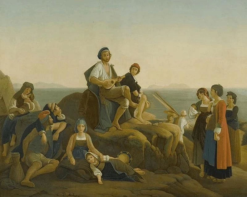 L'improvvisatore napoletano, 1850
